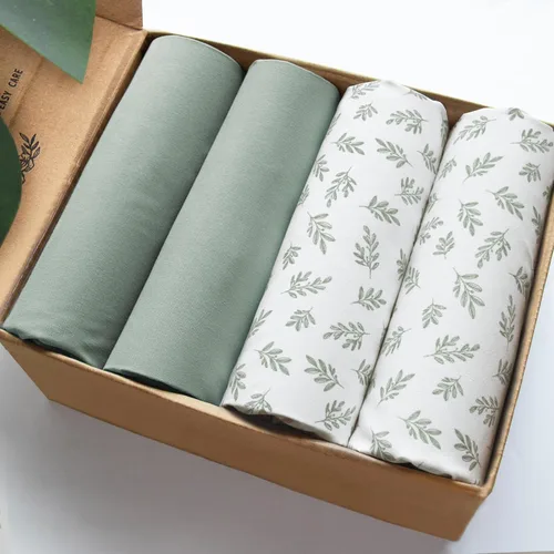 Miniatura 22 de Sábanas para moisés de bebé, paquete de 4 unidades, compatibles con Dream On Me Lacy/Karley Bedside Sleeper/Graco Sense2Snooze/DreamMore Bedside