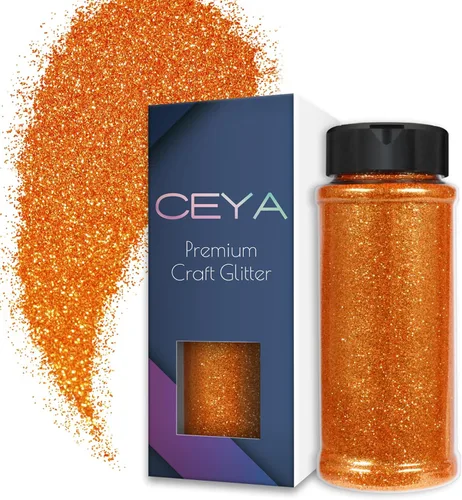 Miniatura 29 de Ceya Purpurina en polvo ultrafina de 3.8 onzas / 3.88 oz con purpurina blanca perla, 1/128 pulgadas, 0.008 pulgadas, 0.008 in para slime, resina