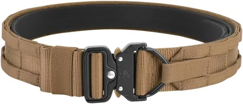 KRYDEX Cinturón de liberación rápida Molle de combate táctico interior y exterior de 1.75 pulgadas con anillo en D