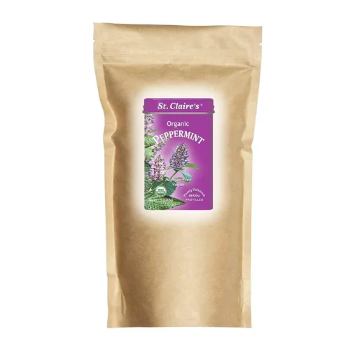 Miniatura 15 de Pastillas Herbales Orgánicas de St. Claire, (Jengibre, lata de 1.5 onzas, paquete de 3) Sin gluten, veganas, sin OMG, a base de plantas, sin