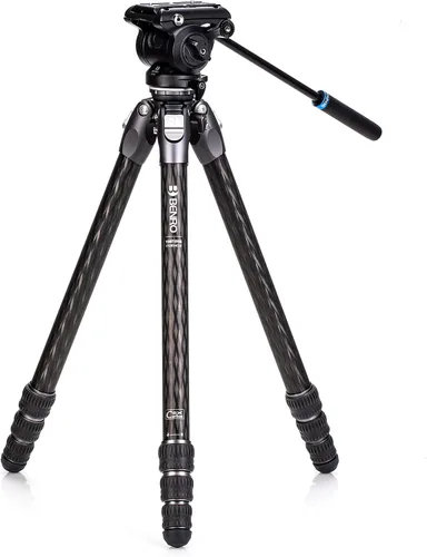 Miniatura 17 de Benro Tortoise CF Serie 2, trípode de 4 secciones con cabezal híbrido FS36PRO