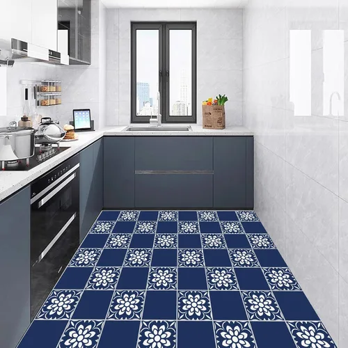 Miniatura 5 de Plantillas grandes reutilizables para pintar pisos, azulejos, paredes, pasarela, patio, porche delantero, piso de concreto, plantillas de piso
