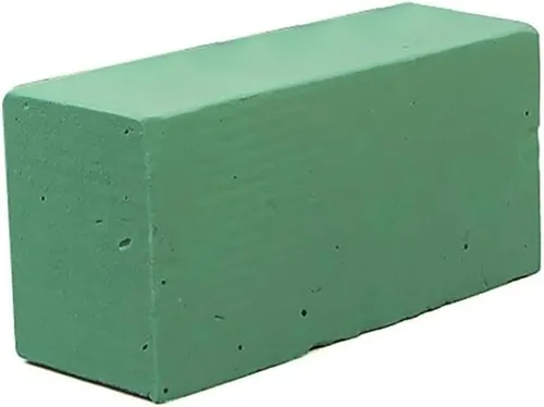 Miniatura 6 de 6 paquetes de bloques de espuma floral para arreglos de flores frescas y artificiales, bloque de espuma de poliestireno verde para pasillo de boda