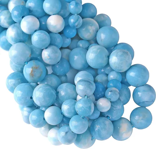 Miniatura 36 de 88 cuentas de cuarzo rutilado dorado de piedra natural de 4MM (5/32 de pulgada), gemas de grado 2A, cristal semiprecioso de actinolita, cuentas