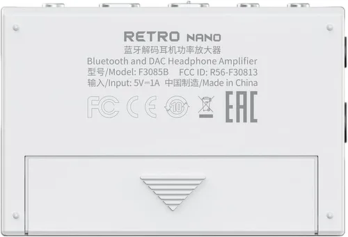 Miniatura 2 de FiiO/Snowsky Retro Nano Bluetooth USB DAC AMP con LDAC, aptX Adaptive, aptX LL (salida desequilibrada de 3.5mm y salida equilibrada de 4.4mm)