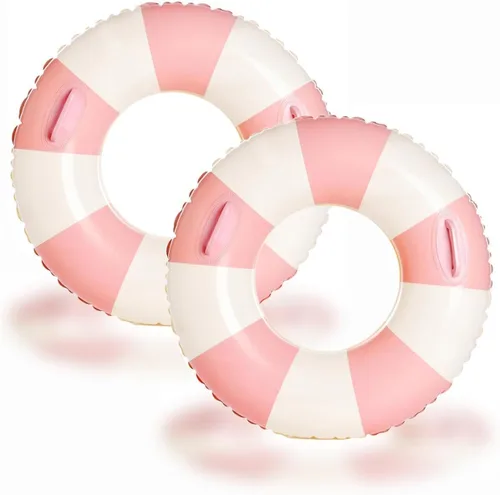2 flotadores inflables para piscina, fiesta, lago, playa, adultos, flotadores, tubos de natación, flotadores para decoración de fiesta de playa y