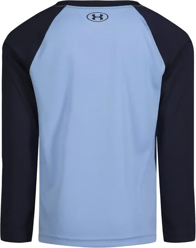Miniatura 2 de Under Armour Camisa de manga larga para niño cuello redondo ligera y transpirable