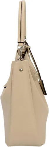 Miniatura 2 de DAVIDJONES - Bolso tipo Hobo de piel sintética suave para mujer, bolso cruzado mediano, bolso de hombro con asa superior, Bolso Hobo clásico simple