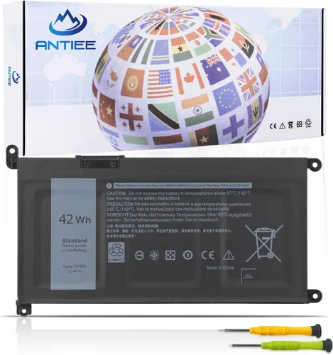Miniatura 10 de ANTIEE 34Wh J7HTX 7XNTR - Batería para laptop Dell Latitude 12 7202 7212 7220 Rugged Extreme Tablet 12 "Series 2JT7D 02JT7D FH8RW J82G5 VW5Y4