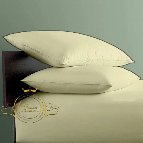 Miniatura 72 de Crown Collection Juego de 2 fundas de almohada estándar de 20 x 26 pulgadas, hipoalergénicas de 600 hilos, 100% algodón egipcio, fundas de almohada