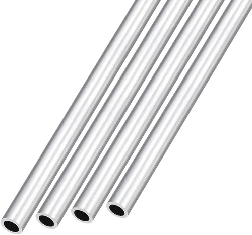 Miniatura 26 de METALLIXITY Tubo de aluminio 6063 (0.118 in de diámetro exterior x 0.079 in de diámetro interior x 11.811 in de largo), 4 piezas, tubo redondo