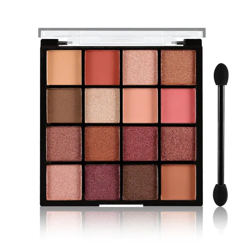 Miniatura 23 de Boobeen Paleta de Sombras de Ojos Colorida Maquillaje-16 Colores, Sombra de Ojos Mate y con Brillantina, Paletas de Sombras de Ojos Brillantes