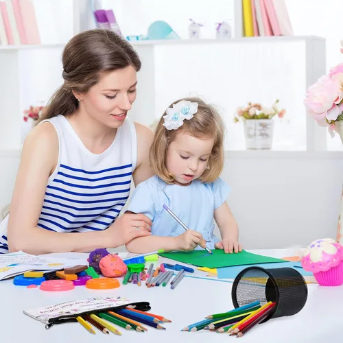Miniatura 5 de Zonon 6 piezas inspiradoras de versículo bíblico para mujeres, suministros de estudio bíblico cristiano, suministros de diario, bolsas de maquillaje