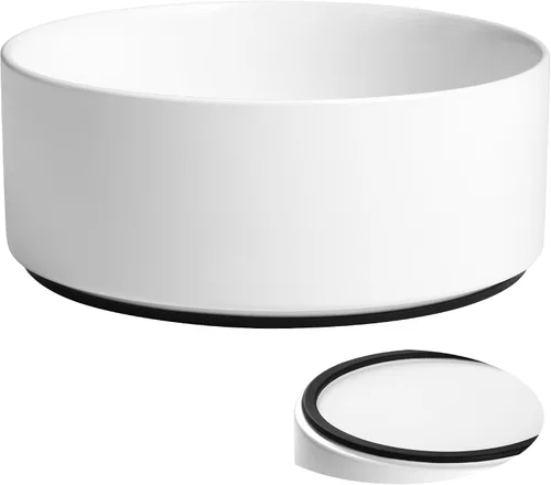 Miniatura 16 de Cuencos Grandes para Perros, Cuenco Antideslizante de Cerámica Pesada para Comida y Agua de Perros con Base de Silicona, Cuenco de Alimentación