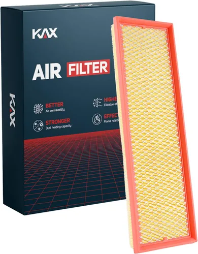 KAX Filtro de Aire del Motor, CA10085 Reemplazo para VW Jetta 2005-2014 2.5L, Passat Beetle 2012-2014 2.5L, Golf 2010-2014 2.5L, Rabbit 2006-2009,
