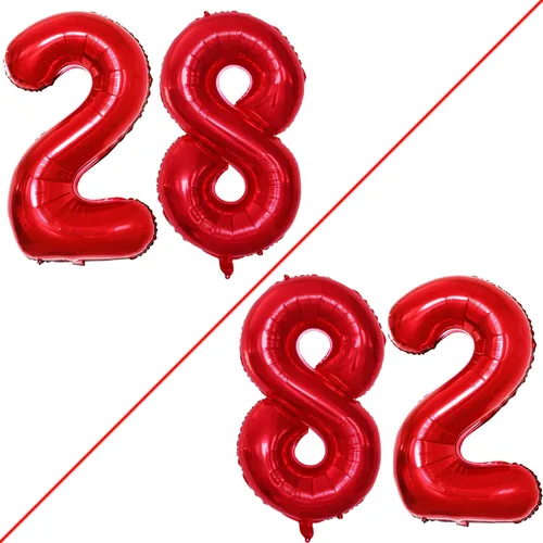 Miniatura 395 de Goer, conjunto de globos de papel aluminio para decoraciones de cumpleaños, globos de las letras de feliz cumpleaños y de números Oro