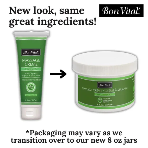 Miniatura 2 de Bon Vital 'Organica Crème hecha con ingredientes para una earth-friendly orgánico certificado y masaje relajante de masaje, orgánico Aceite