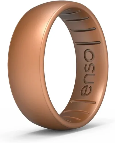 Enso Rings - Anillo de silicona Classic Elements | Fabricado en los Estados Unidos | Cómodo, transpirable y seguro