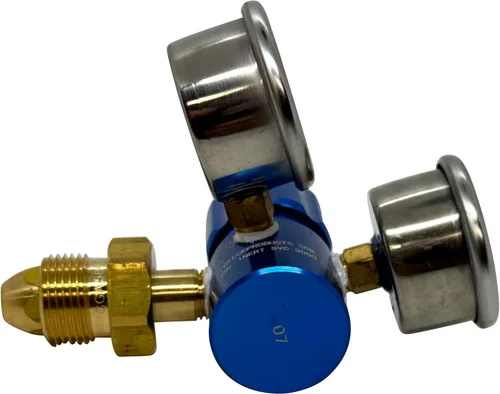 Miniatura 6 de Regulador de nitrógeno de aluminio compacto de alto rendimiento 0-400PSI