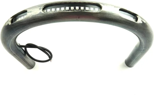 Miniatura 4 de Asiento Trasero Retro para Motocicleta Café Racer Marco Aro Brat Plano Bucle Tres Agujeros para Lámparas con Tira LED Señal de Giro Luz de Freno