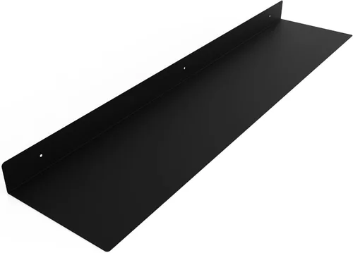 Miniatura 27 de Estante Flotante Lineal Hecho en EE.UU. - Acero Forjado Fabricado en EE.UU. - Estante Industrial de Metal de Servicio Pesado Montado en Pared