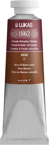 Miniatura 39 de Lukas 1862 Pintura al Óleo para Artistas Profesionales - Colores Tierra Amarillentos, 37 mL - Juego de 4 - Destacada Resistencia a la Luz, Sin