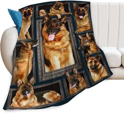 Miniatura 14 de Manta de Tiro de Perro Akita - Regalos y Decoración para Niñas, Mujeres, Niños, Adultos - Suave, Cálida y Acogedora de Vellón para Sofá, Sillón