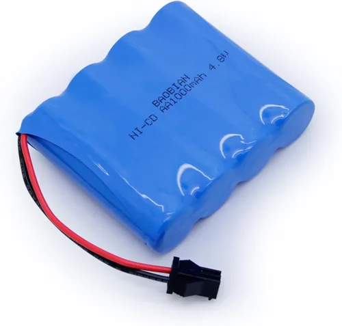 Miniatura 5 de Paquete de batería recargable NiCd de 4.8V 1000mAh para C182 C185 C181 escala 1/18 Camión RC Cuatro ruedas Race Off Road Car Rock Crawler Vehículo