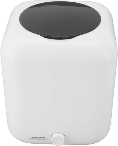 Miniatura 4 de Mini lavadora, 5 10 20min sincronización Mini lavadora compacta 5V PP carga superior para el hogar (blanco)