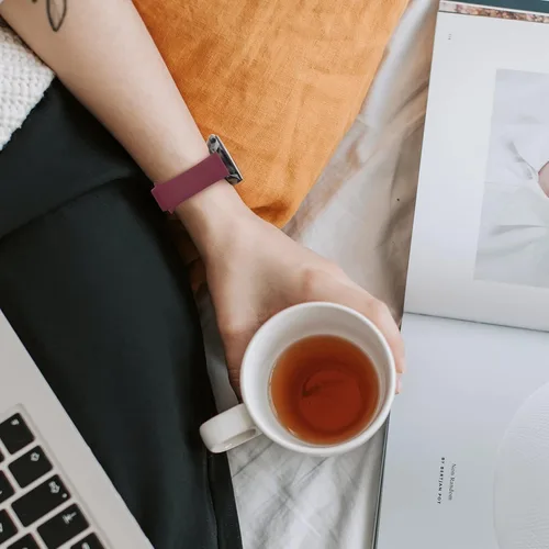 Miniatura 8 de Meliya Correa para Amazfit Bip 5 bandas para mujeres, hombres, mujeres y hombres, correa deportiva ajustable de silicona suave de 0.866 pulgadas