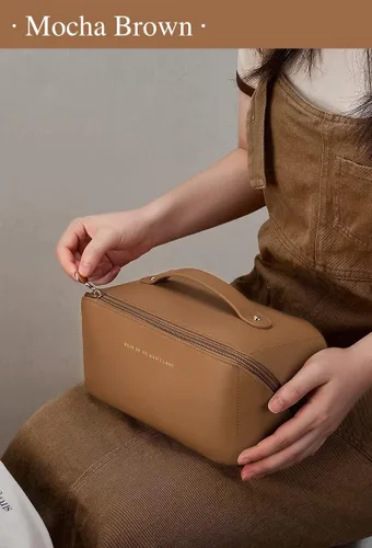 Lently Bolsa de maquillaje, bolsas de cosméticos de viaje para mujer, bolsa organizadora de maquillaje, bolsa de maquillaje, bolsa de maquillaje
