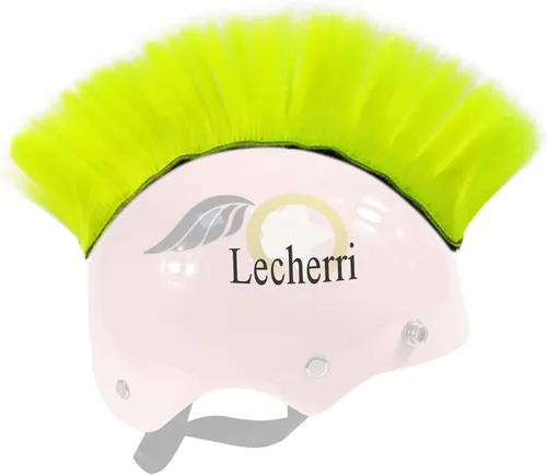 Hawk Mohawk - Decoración para el cabello para motocicleta, bicicleta, cascos de esquí, 8 colores Neón