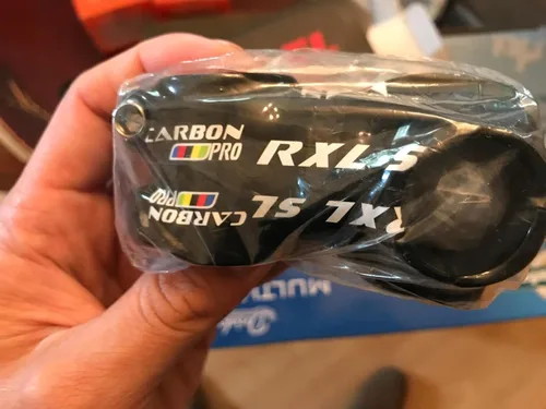 Miniatura 7 de RXL SL 25.4 vástago de fibra de carbono vástago 6° vástago MTB vástago de bicicleta de montaña vástago grado 6 para bicicleta de carretera MTB Negro