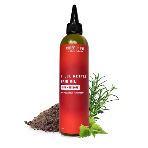 Miniatura 8 de Aceite original para el crecimiento del cabello Chebe Castor (8 onzas), fabricado en Estados Unidos, cabello más largo y grueso con romero - Chebe