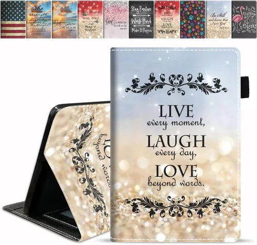 Miniatura 24 de Funda para tableta Amazon Fire Max 11 (13ª generación, versión 2023), funda delgada de piel sintética con ranura para tarjetas y encendido Ser un