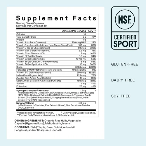 Miniatura 7 de Nutrafol Postpartum Hair Growth Supplements, Clinically Tested for Visibly Thicker Hair and Less Shedding, Breastfeeding-friendly
