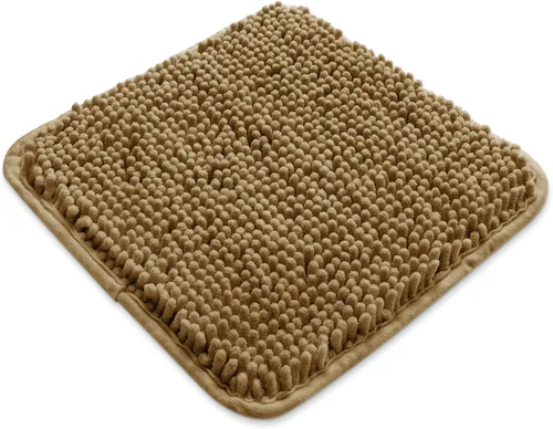Miniatura 239 de Yeaban Alfombra de pasillo de baño de 24 x 72 pulgadas, antideslizante, alfombra de baño larga de felpilla gruesa, absorbente y lavable, alfombra