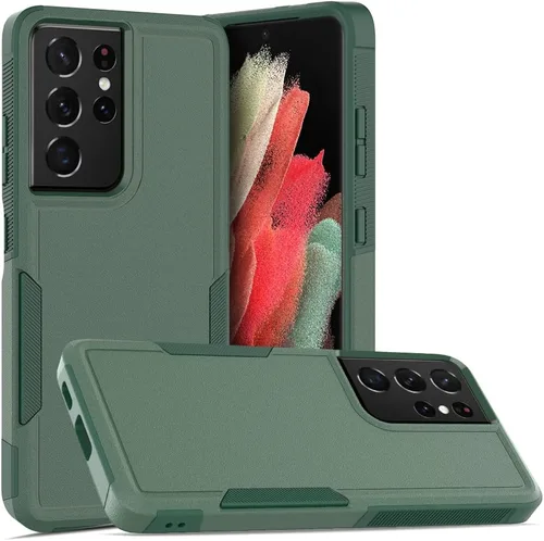 Miniatura 57 de Funda para Samsung Galaxy S22 Ultra - Funda protectora a prueba de golpes, fuerte y duradera, color negro