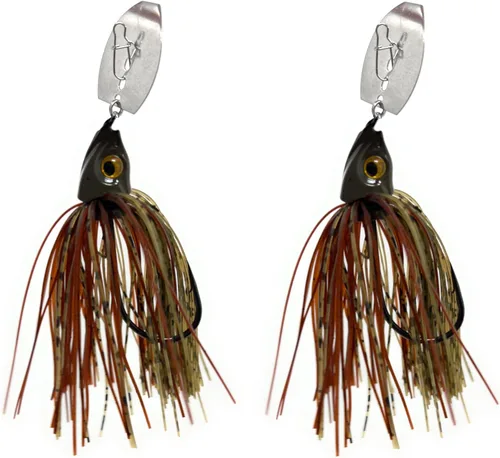 Miniatura 17 de Reaction Tackle Plantillas de fútbol de tungsteno para pesca de lubina, diseño de cebo sin malas hierbas, 97% de tungsteno puro, cabeza de plantilla