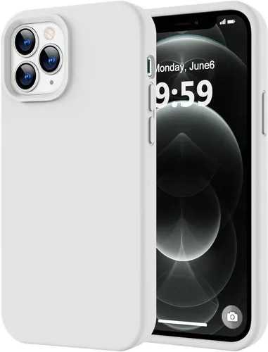Miniatura 19 de LOVE 3000 Compatible con Funda para iPhone 15, [Cámara de Cobertura Completa de Silicona Suave] [Protección contra Caídas de 8 pies], Forro de Negro
