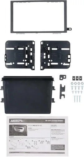 Miniatura 3 de Metra 99-2011 GM Multi Kit 1990 en adelante DIN y radio doble DIN