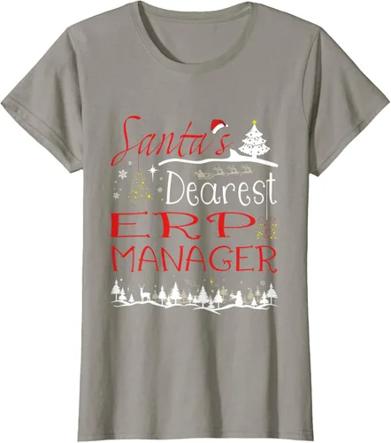 Miniatura 14 de ERP Manager Xmas Job Cute Christmas T-Shirt