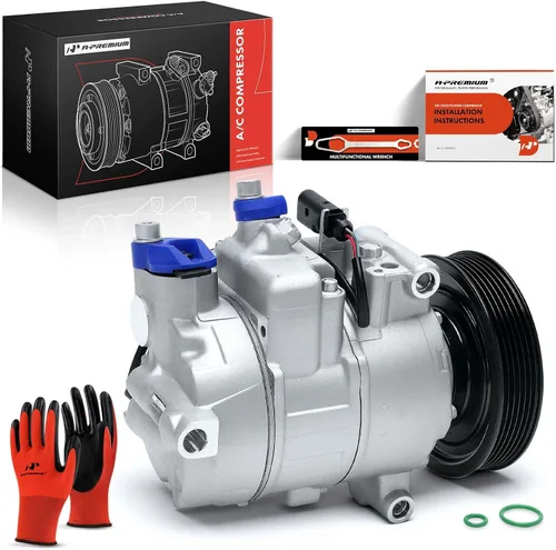 Miniatura 10 de A-Premium - Compresor de aire acondicionado de CA compatible con Audi A6 2006-2011, A6 Quattro 2008-2011, Q5 2009-2012, S4 2010-2012, S5 2010-2012