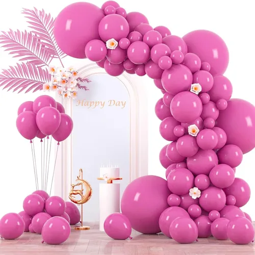 Miniatura 26 de Voircoloria - Globos azul bebé claro, paquete de 66 globos de 12 pulgadas de látex para fiestas para niños y niñas, para cumpleaños, baby shower, 16