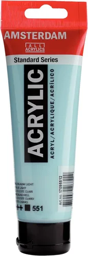 Miniatura 141 de Amsterdam Serie Estándar Tubo de Pintura Acrílica 120ml Verde Oliva Claro 621 (17096212)