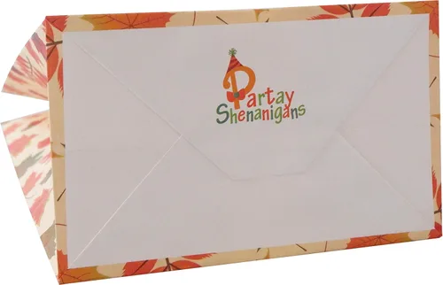 Miniatura 3 de Bolsas de regalo, diseño de patrón de 24 unidades impresas en bolsas de regalo de papel kraft, bolsas de regalo y suministros de fiesta para fiestas