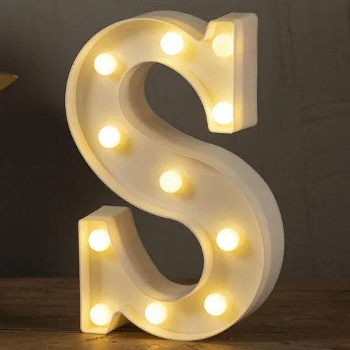 HXWEIYE Letras iluminadas con luces LED, letreros luminosos de marquesina, 26 letras del alfabeto y 10 números para fiestas de cumpleaños, bares,