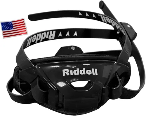 Miniatura 13 de Riddell SpeedFlex Hard Cup Cam-Loc Chinstrap + calcomanía para casco de la bandera de Estados Unidos