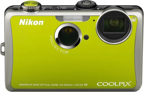 Miniatura 5 de Nikon Coolpix S1100pj - Cámara digital de 14 MP con zoom de reducción de vibración óptica de gran angular (VR) y LCD de 3 pulgadas y proyector Verde