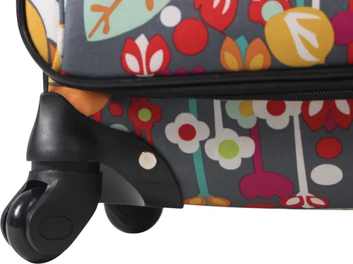 Miniatura 6 de Lily Bloom Designer Pattern Collection - Juego de equipaje de 3 piezas ligero y expandible con ruedas giratorias para mujer el juego de viaje